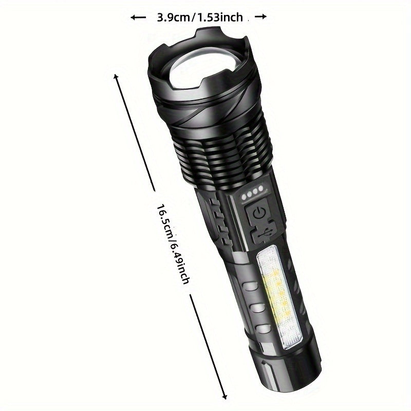 1pc Super Powerful Rechargeable Torch Flood Light