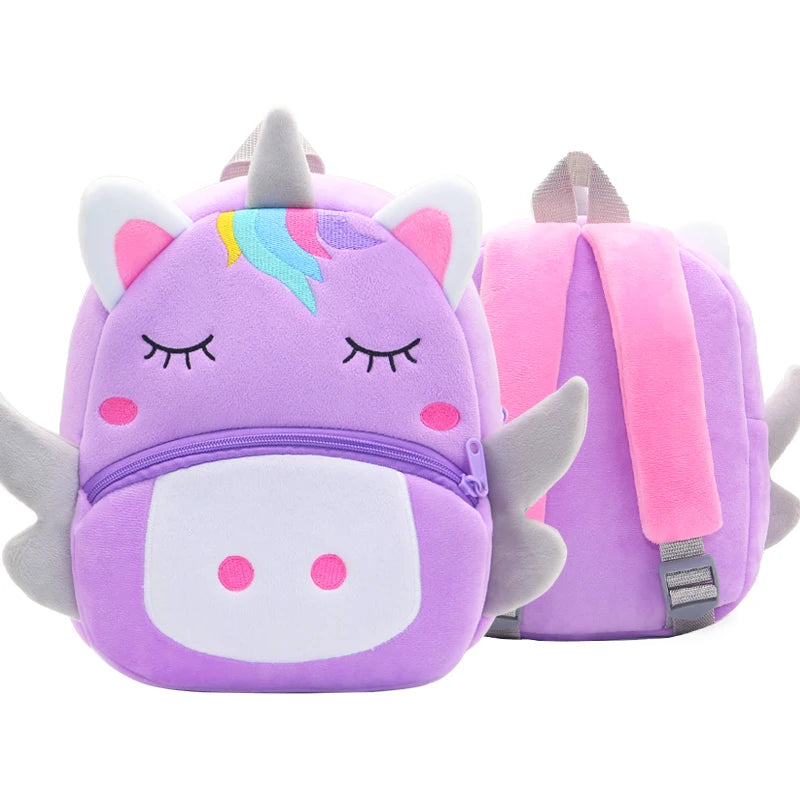 Cartoon cute plush backpack animal backpack