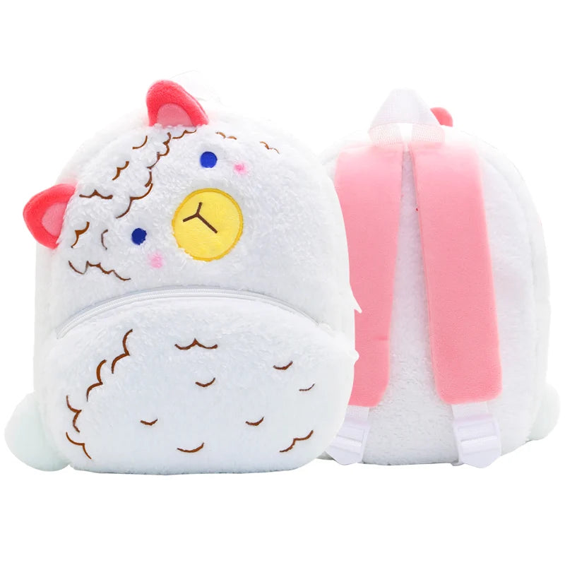 Cartoon cute plush backpack animal backpack