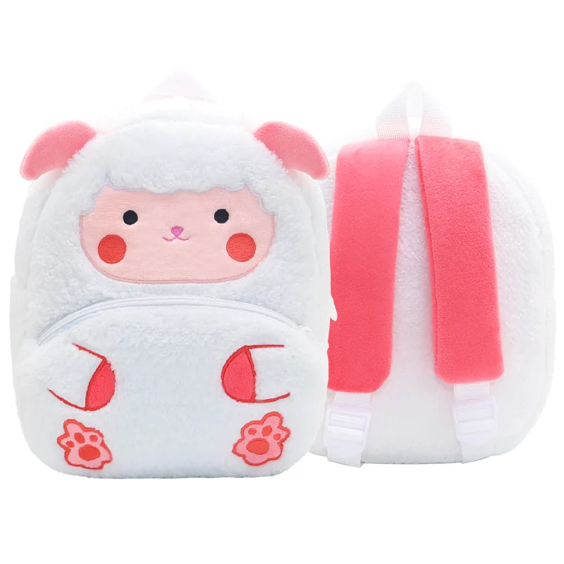 Cartoon cute plush backpack animal backpack