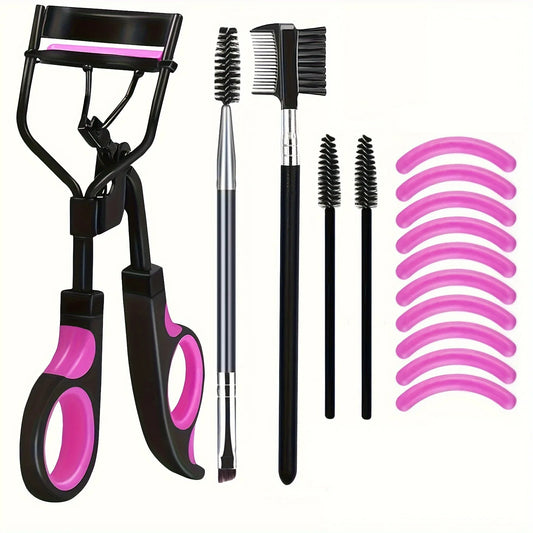 7/15pcs Eyelash Curler Set With Replacement Pads For Women