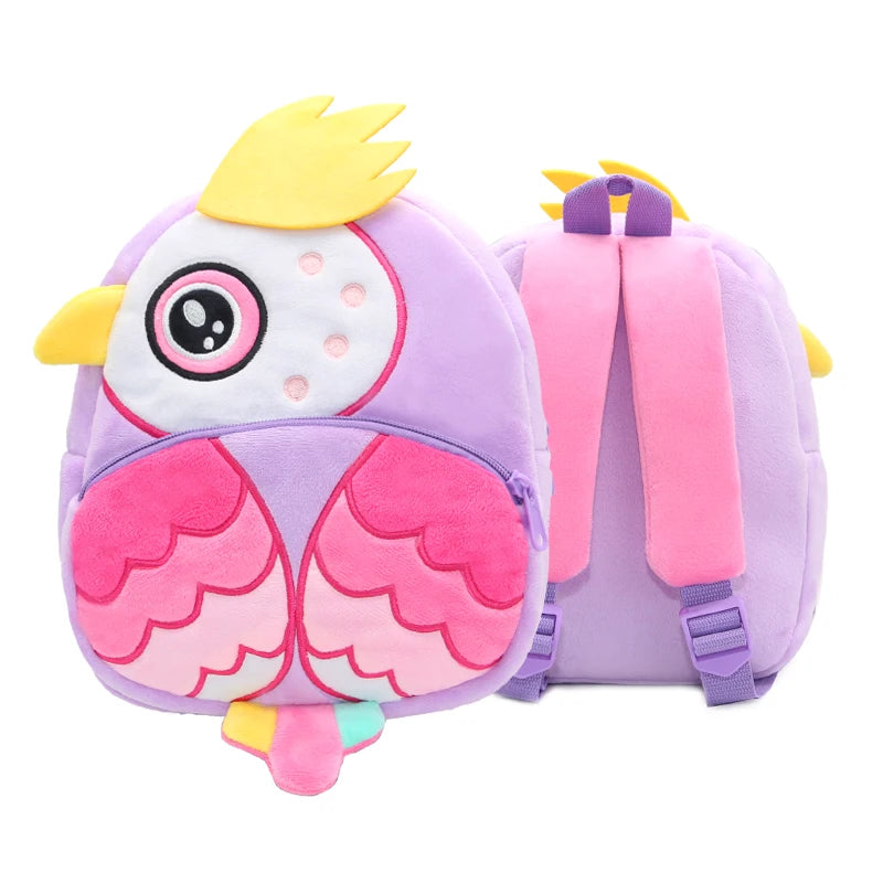 Cartoon cute plush backpack animal backpack