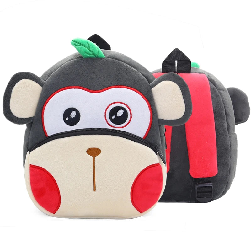 Cartoon cute plush backpack animal backpack