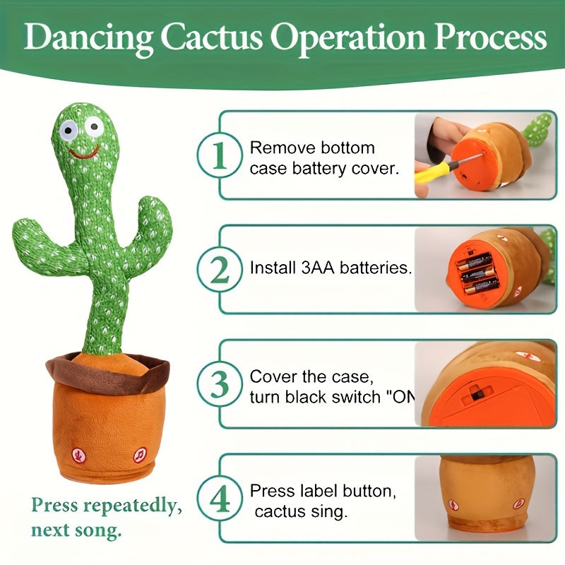 Dance Cactus Talking Cactus Toys