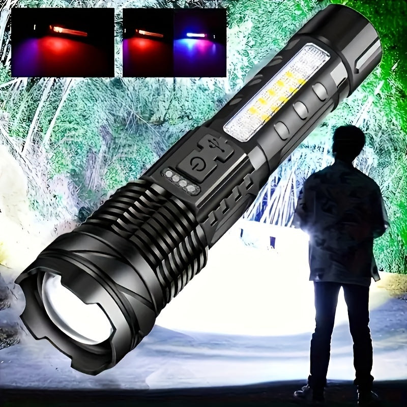 1pc Super Powerful Rechargeable Torch Flood Light